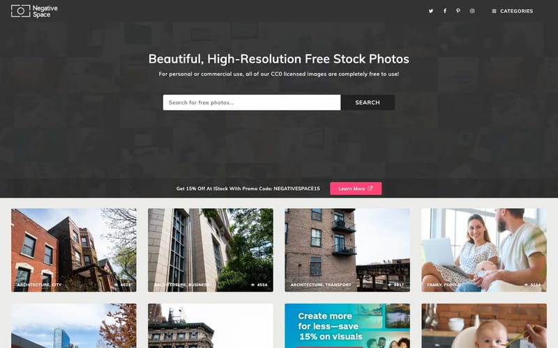 Download Royalty Free Stock Photos - NegativeSpace