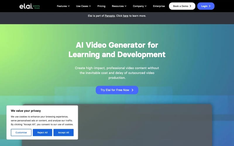 Elai.io - The Most Advanced and Intuitive AI Video Generator