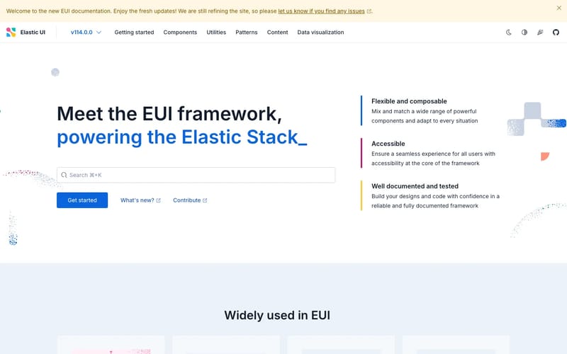 Elastic UI Framework | Elastic UI Framework