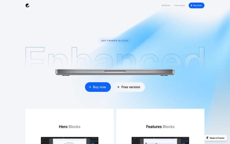 Enhanced Build - Framer's Largest Library