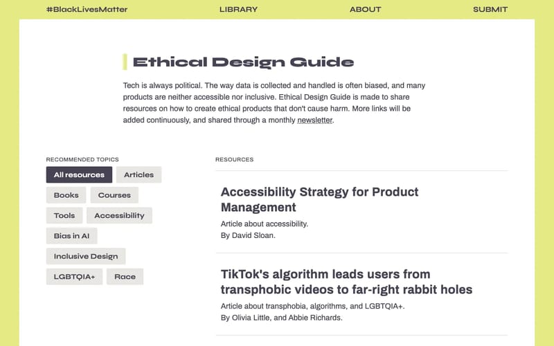 Ethical Design Guide