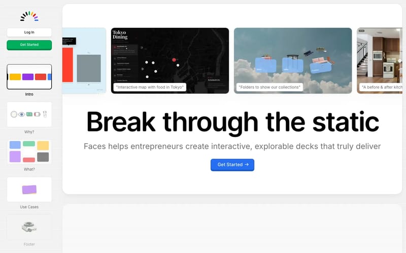 Faces: Interactive Presentations