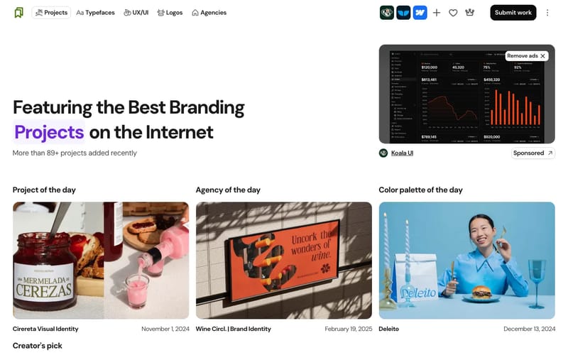 Featuring the Best Branding Projects on the Internet · Branding Inspiration
