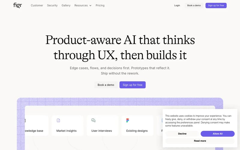 Figr - AI Design Agent for Product Teams | Ship UX Faster