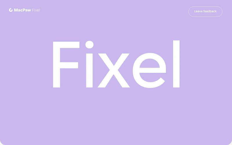 Fixel Font by MacPaw