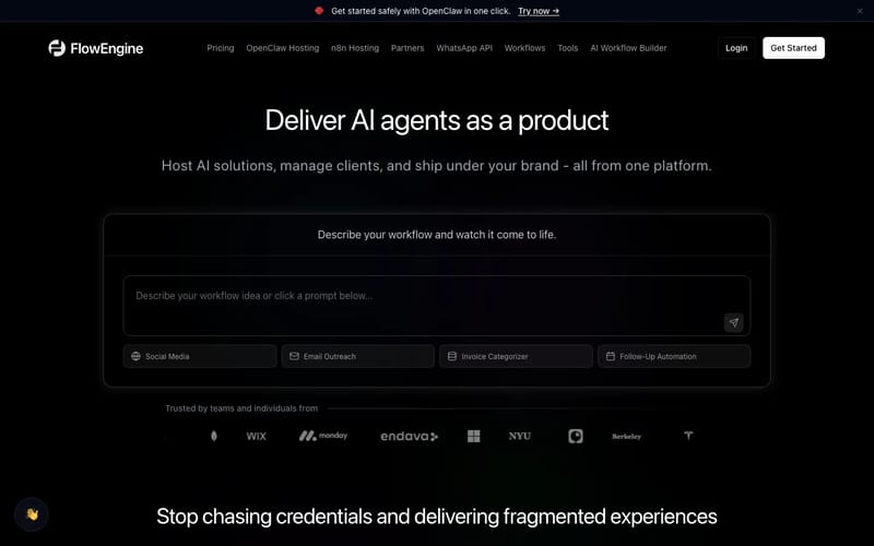 FlowEngine - AI-Powered n8n Workflow Automation Platform