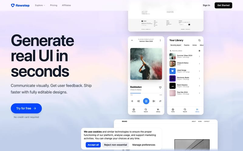 Flowstep: Your AI Design Assistant