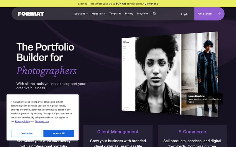 Format: Create Your Online Portfolio Website