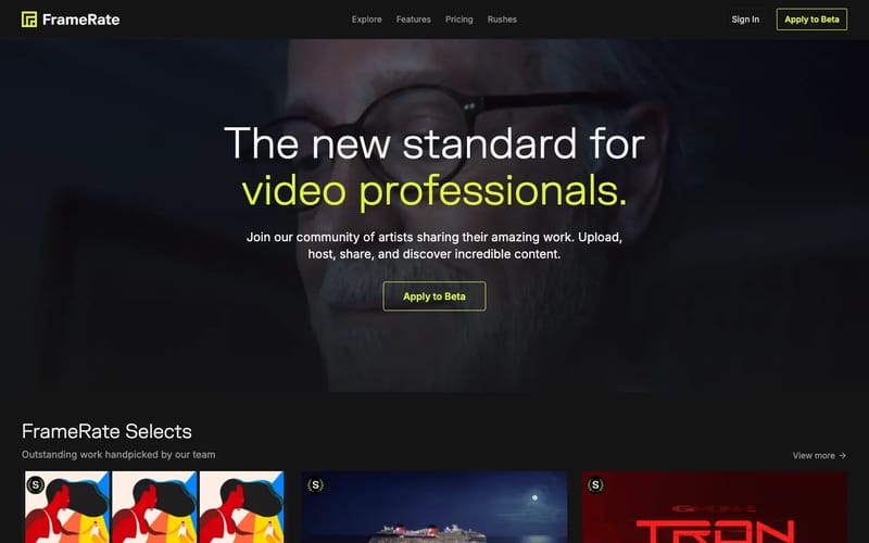 FrameRate - The New Standard for Video Professionals
