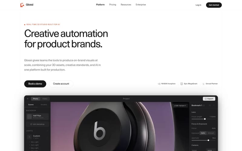 Glossi — Creative Automation for Product Brands
