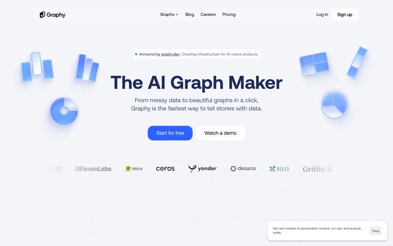Graphy - Make Beautiful Graphs Online For Free with AI