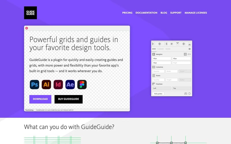GuideGuide | Grid and Guide Plugin for Designers and Artists