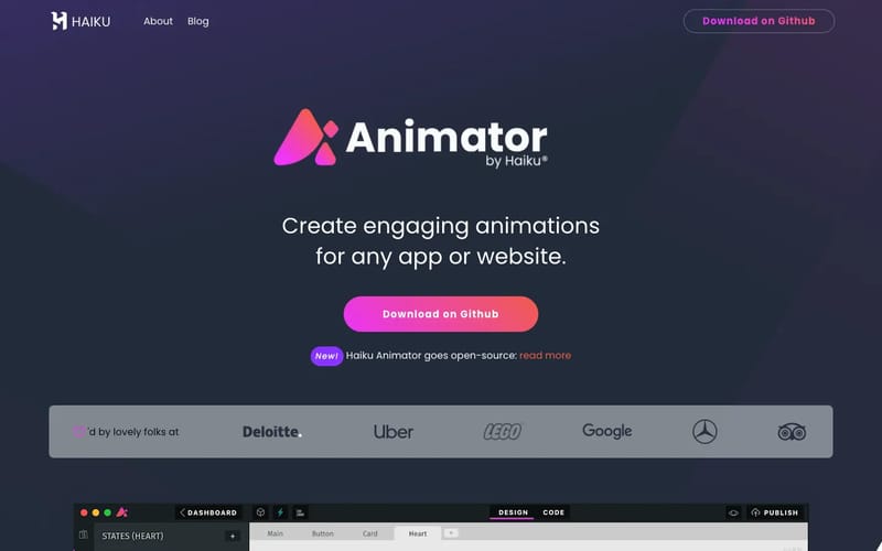 Haiku Animator | Create engaging animations for any app or website.