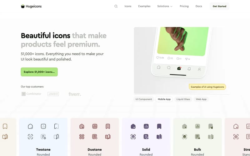Hugeicons - 51,000+ Free & Pro Icons for Designers & Developers