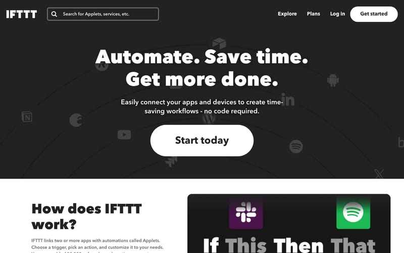 IFTTT - Automate business & home
