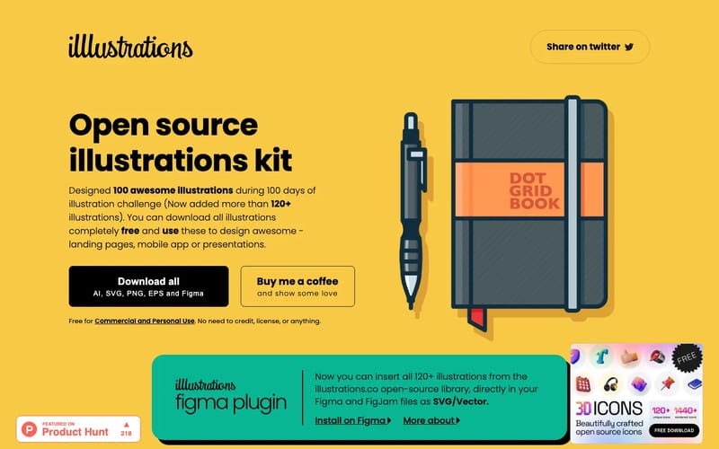 illlustrations - open source illustrations kit