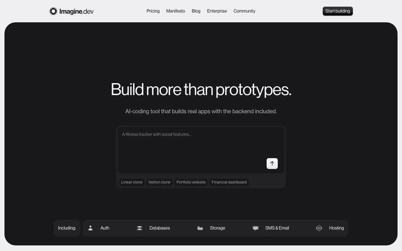 Imagine - Build more than prototypes.
