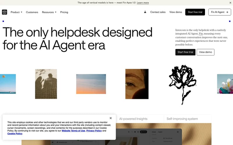 Intercom | The only helpdesk designed for the AI Agent era