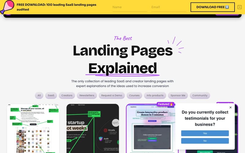 Landing Pages Explained