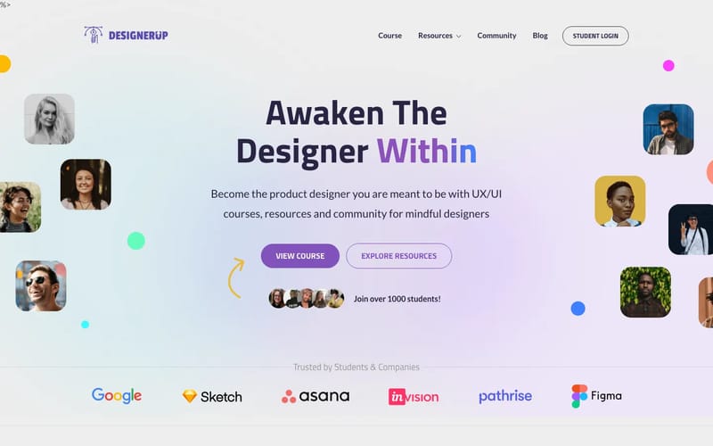 Learn UX/UI and Product Design Online | DesignerUp