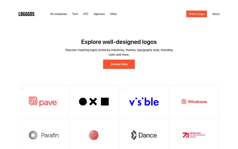 Logggos — Well-Designed Logos for Your Inspiration