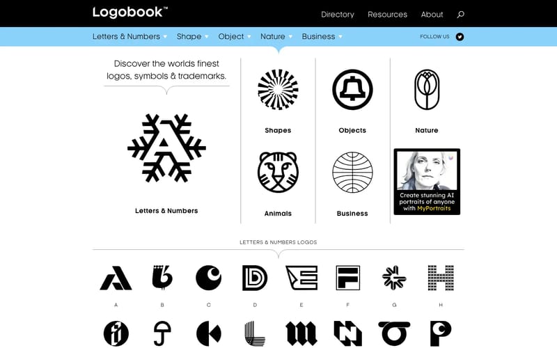 Logobook - Discover the worlds finest logos, symbols and trademarks