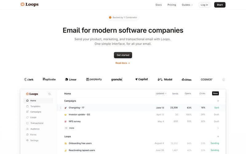 Loops - The email platform built for SaaS