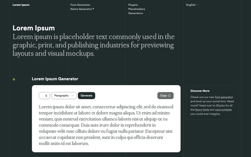 Lorem Ipsum – Generator, Origins, and Meaning