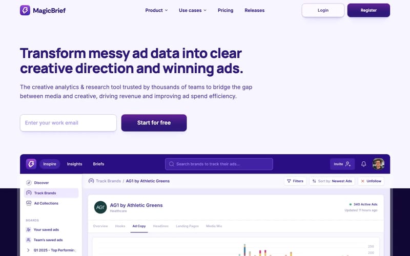 MagicBrief - Launch ads that win