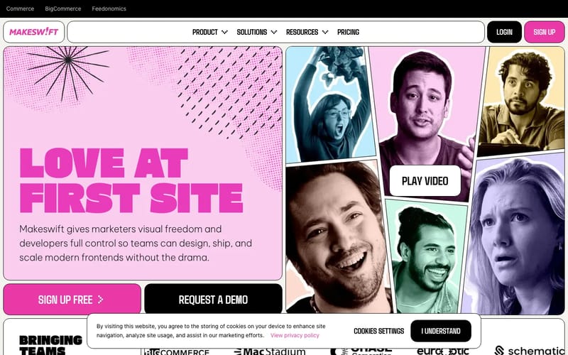 Makeswift | Love at first site