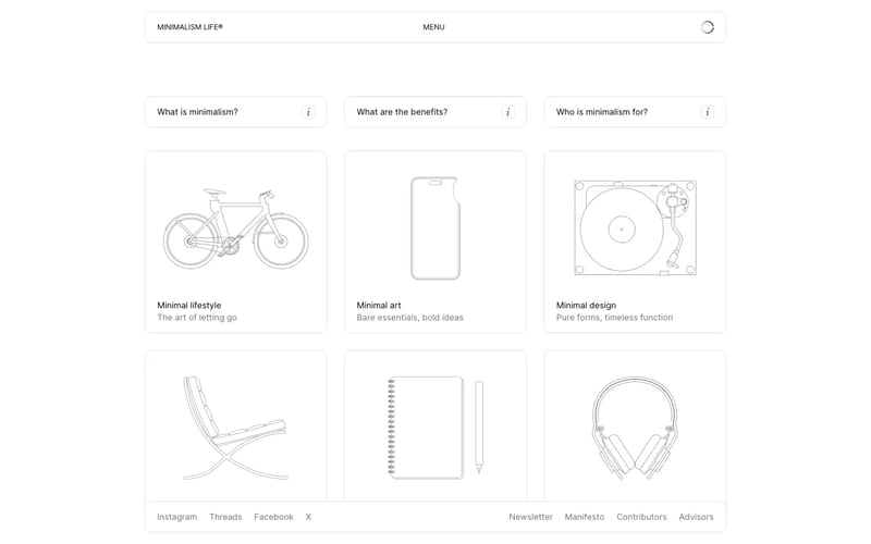 Minimalism Life - Crafting a simpler life with less
