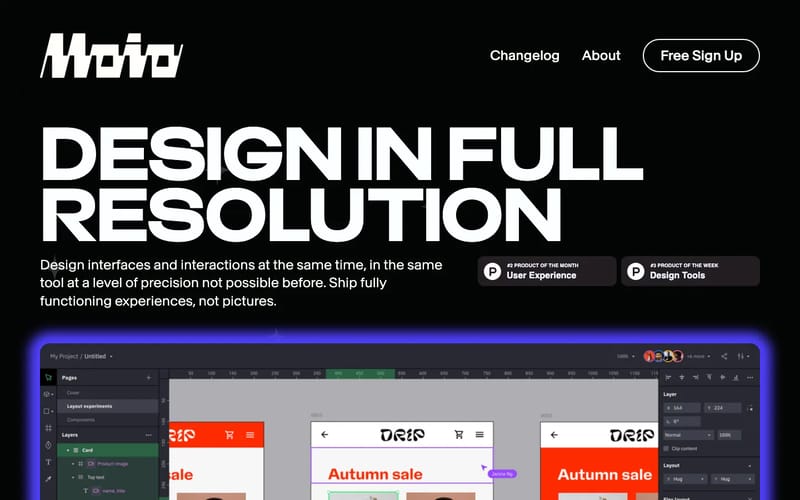 Moio – Design and ship interactive experiences.