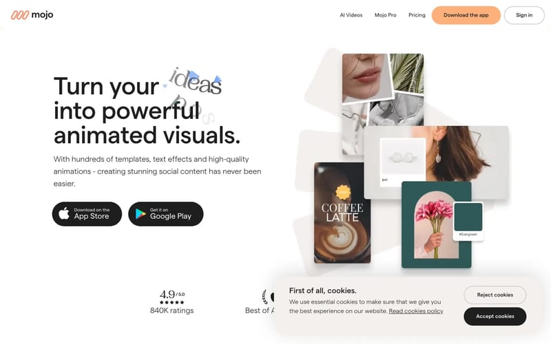 Mojo - Social Video and Content App for Small Businesses