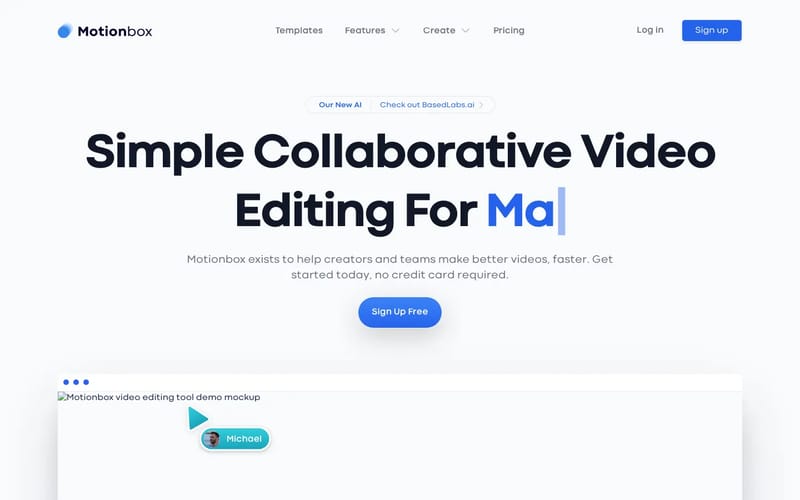 Motionbox - The collaborative video editing and motion graphics tool