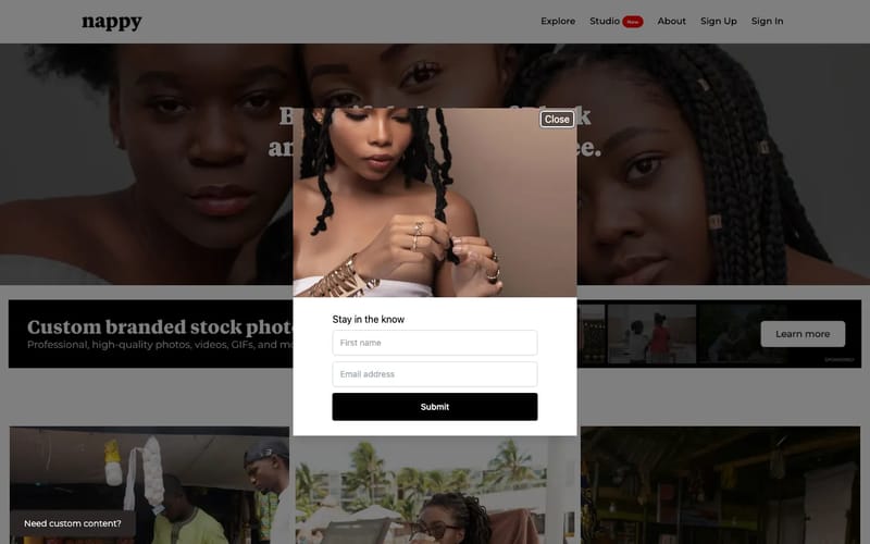 Nappy | Beautifully Diverse Stock Photos