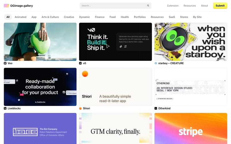 OGimage.gallery | The finest hand-picked OG Images ✨