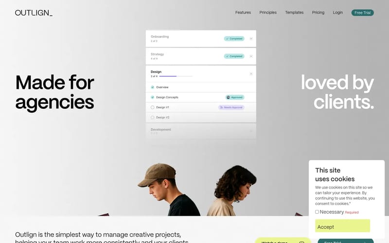Outlign | Simple Project Management For Creative Agencies