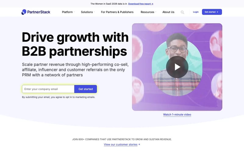 Partner Ecosystem Platform | Rated #1 | PartnerStack