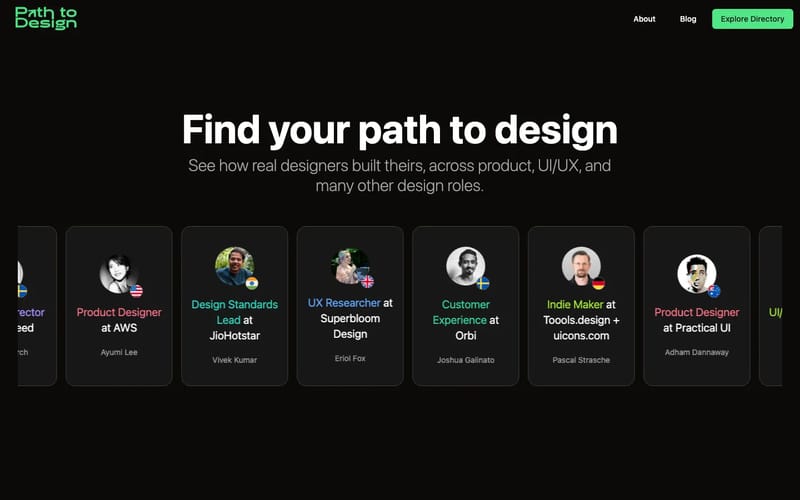 Path to Design | Real UI/UX, Product & Graphic Designer Stories