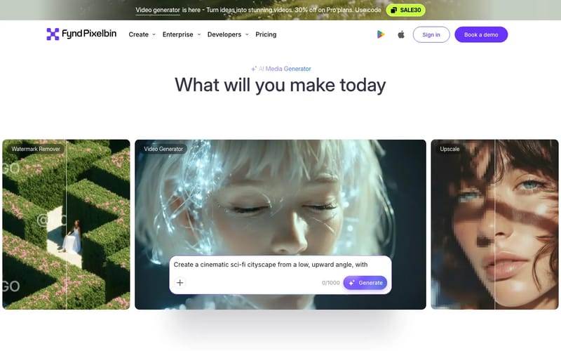 Pixelbin AI Studio – Free Image & Video Generation & Editing Tool