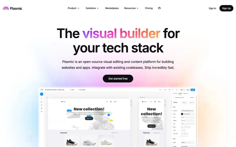 Plasmic | Build powerful apps fast— without the limits