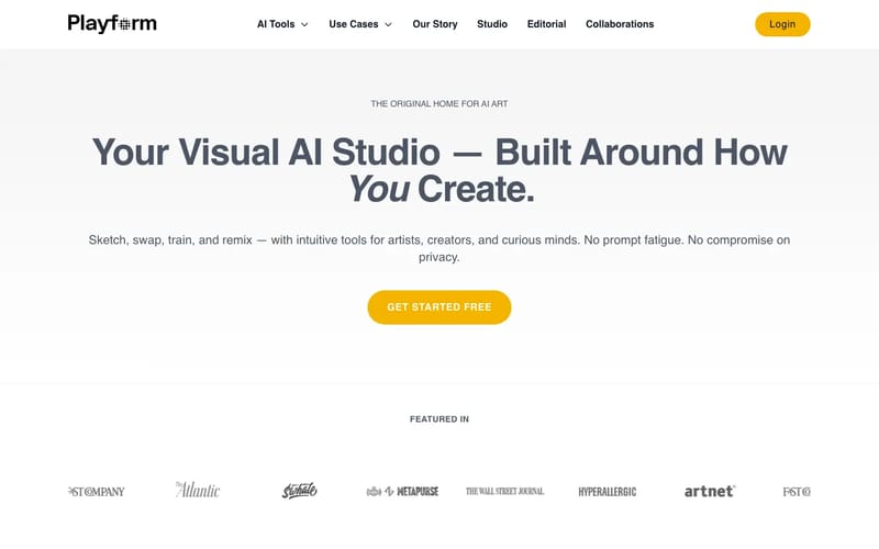 Playform - AI Art Generator