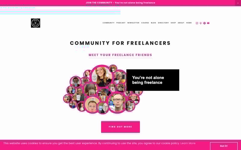 Podcast and Community for freelancers
