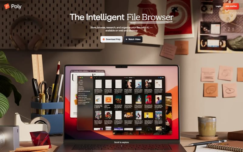 Poly: The Intelligent Cloud File Browser