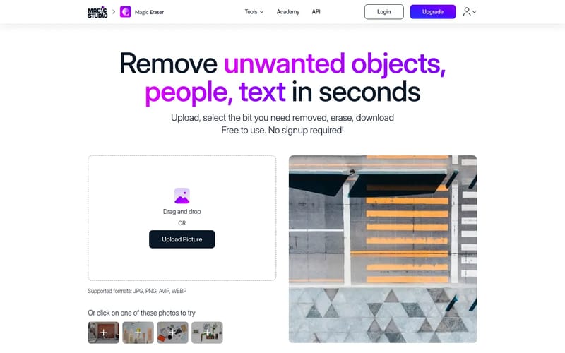 Remove objects from photos | Magic Eraser by Magic Studio