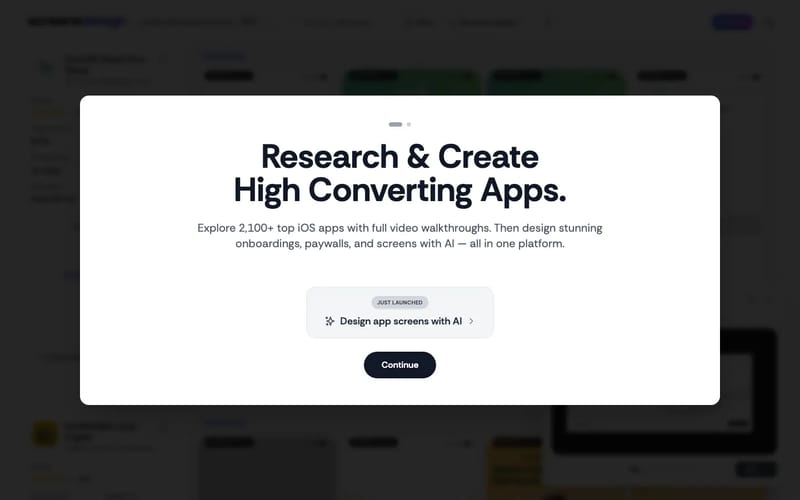 ScreensDesign: App Design Library & UI Inspiration | iOS Examples