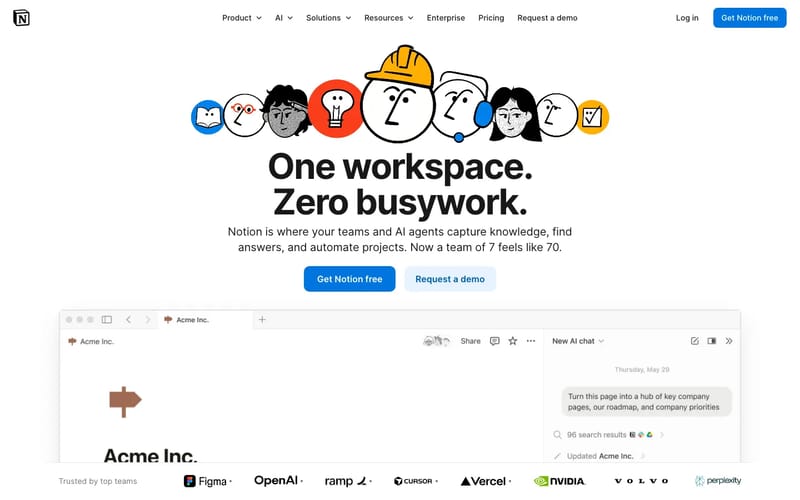 The AI workspace that works for you. | Notion