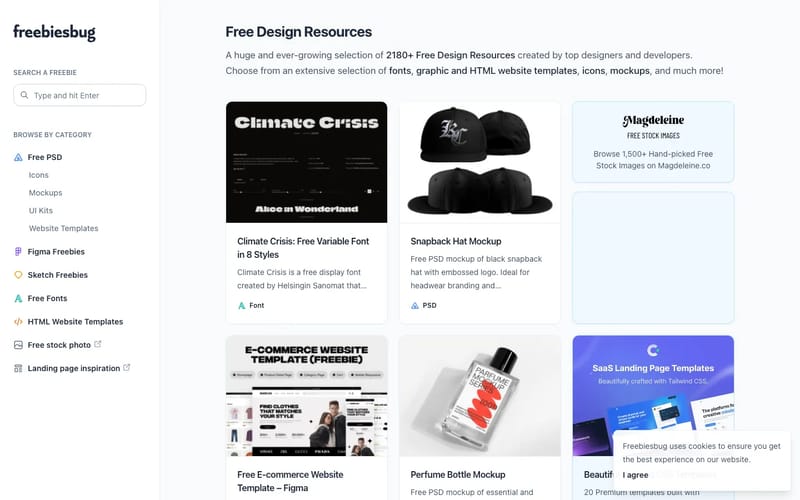 The Best Free Resources for Designers and Developers - Freebiesbug