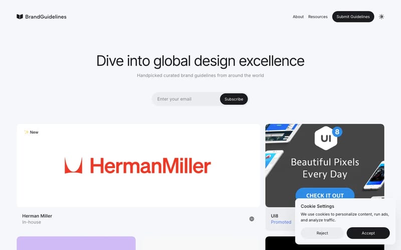 The Brand Styleguide Document Showcase